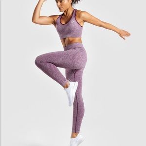 Gymshark Vital leggings in deep magenta